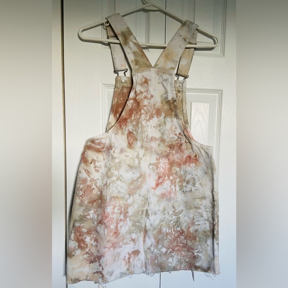 Wild Fable Tie Dye Denim dress/overall Size Small - Picture 3 of 7
